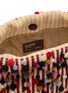 细节 - 点击放大 - LOEWE - X ANNI ALBERS 中号 FLAMENCO 刺绣手拿包