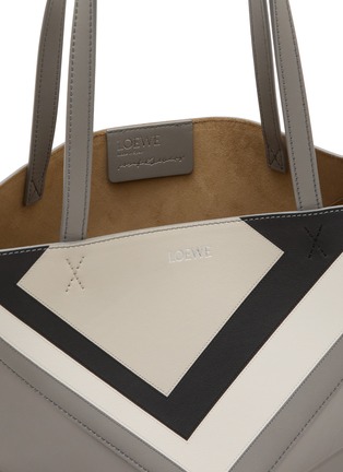细节 - 点击放大 - LOEWE - x Josef Albers Puzzle Fold Leather Tote Bag
