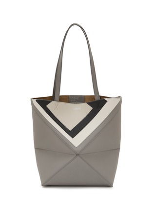 首图 - 点击放大 - LOEWE - x Josef Albers Puzzle Fold Leather Tote Bag