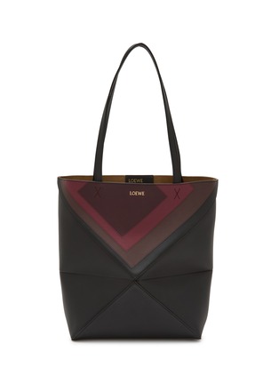 首图 - 点击放大 - LOEWE - X JOSEF ALBERS 中号 PUZZLE FOLD 皮革托特包
