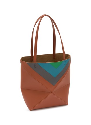 细节 - 点击放大 - LOEWE - x Josef Albers Puzzle Fold Leather Tote Bag