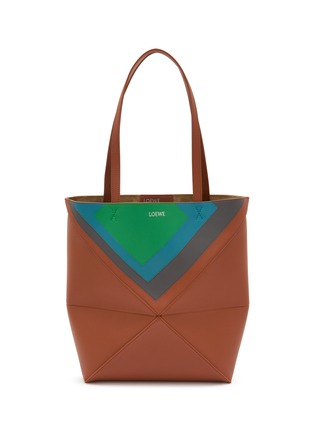 首图 - 点击放大 - LOEWE - x Josef Albers Puzzle Fold Leather Tote Bag
