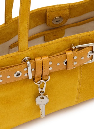细节 - 点击放大 - OSOI - Shoulder Brocle Suede Bag