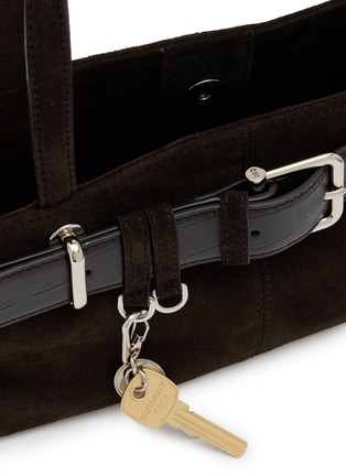 细节 - 点击放大 - OSOI - Mini Shoulder Brocle Suede Bag