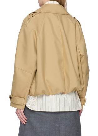 背面 - 点击放大 - BOINIGAN - Double Breasted Cropped Trench Coat