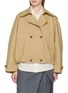 首图 - 点击放大 - BOINIGAN - Double Breasted Cropped Trench Coat