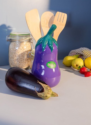 细节 –点击放大 - DOIY - Farmers' Market Eggplant Utensils Pot