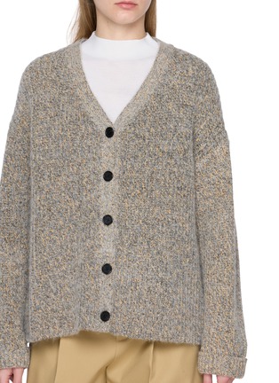  - BOINIGAN - Long Sleeve V-Neck Knit Cardigan