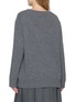 背面 - 点击放大 - BOINIGAN - Long Sleeve Round Neck Wool Knit Sweater