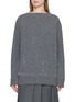 首图 - 点击放大 - BOINIGAN - Long Sleeve Round Neck Wool Knit Sweater