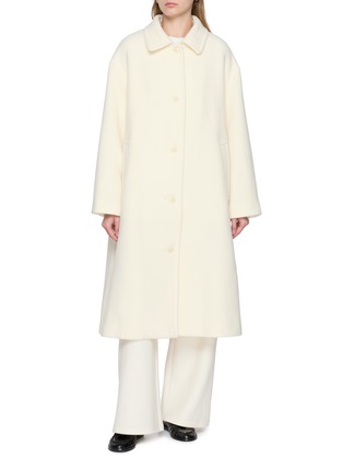 首图 - 点击放大 - BOINIGAN - Single Breasted Wool Cashmere Blend Overcoat