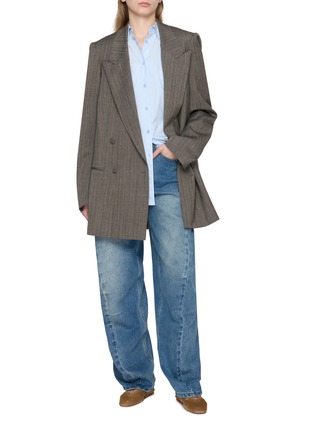 模特儿示范图 - 点击放大 - BOINIGAN - Straight Leg Denim Jeans