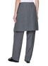 背面 - 点击放大 - BOINIGAN - Wool Skirt Pants