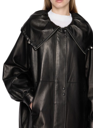  - BOINIGAN - Long Leather Jacket