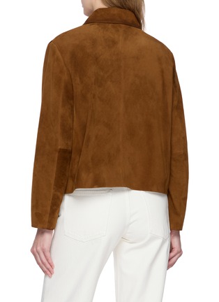 背面 - 点击放大 - BOINIGAN - Single Breasted Safari Suede Jacket