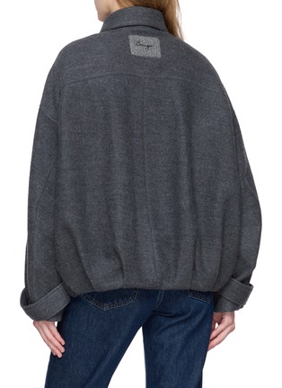 背面 - 点击放大 - BOINIGAN - Long Sleeve Wool Blend Jacket