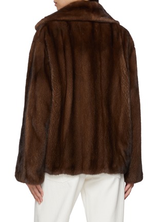 背面 - 点击放大 - YVES SALOMON - Mink Fur Jacket