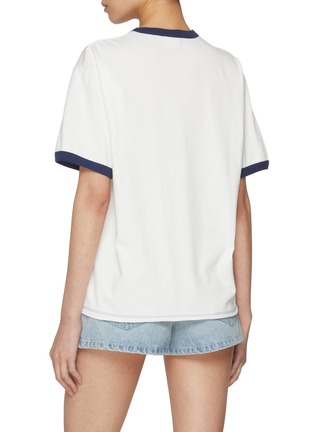 背面 - 点击放大 - SUNDAYFRUITMARKET - Sun Star Cotton T-Shirt