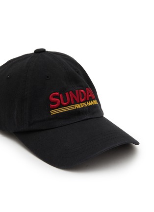 细节 - 点击放大 - SUNDAYFRUITMARKET - Sunday Washed Cotton Baseball Cap