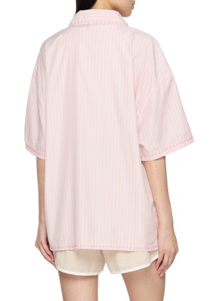 背面 - 点击放大 - SUNDAYFRUITMARKET - Striped Boxy Shirt