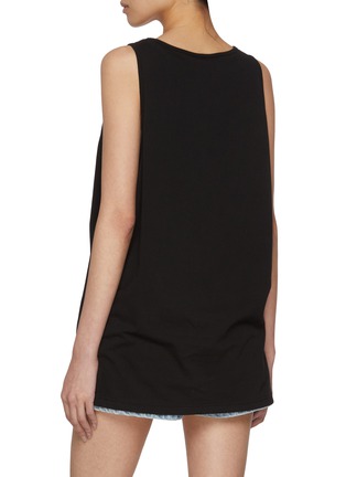背面 - 点击放大 - SUNDAYFRUITMARKET - Sunday Embroidered Cotton Tank Top