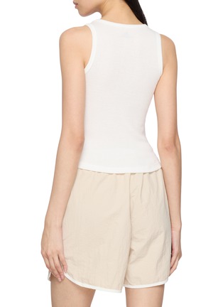 背面 - 点击放大 - SUNDAYFRUITMARKET - Love Sun Day Embellished Cotton Tank Top