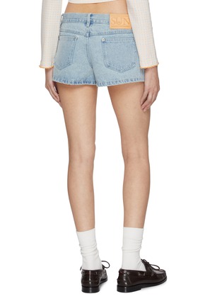 背面 - 点击放大 - SUNDAYFRUITMARKET - Beach Light Washed Cotton Denim Shorts