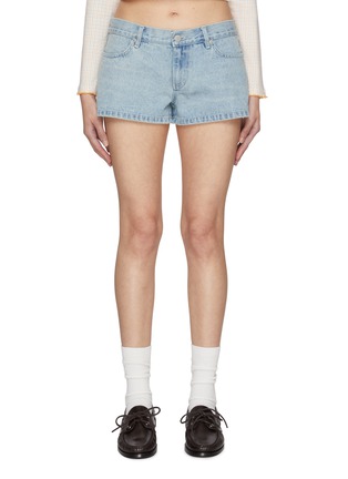 首图 - 点击放大 - SUNDAYFRUITMARKET - Beach Light Washed Cotton Denim Shorts