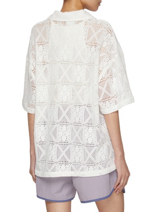 背面 - 点击放大 - SUNDAYFRUITMARKET - Holiday Crochet Cotton Knit Shirt