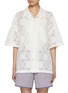 首图 - 点击放大 - SUNDAYFRUITMARKET - Holiday Crochet Cotton Knit Shirt