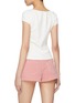 背面 - 点击放大 - SUNDAYFRUITMARKET - Cap Sleeve Lace Cotton T-Shirt