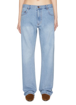 首图 - 点击放大 - SUNDAYFRUITMARKET - Sunday Light Washed Cotton Flare Jeans
