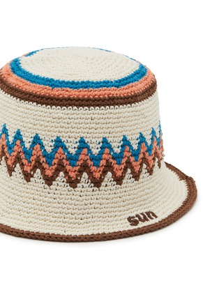 细节 - 点击放大 - SUNDAYFRUITMARKET - Day Sun Crochet Bucket Hat