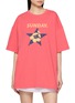 首图 - 点击放大 - SUNDAYFRUITMARKET - Cherry Star Print Cotton T-Shirt
