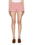 首图 - 点击放大 - SUNDAYFRUITMARKET - Thin Striped Cotton Shorts