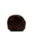 首图 –点击放大 - FJOLLA - Small Faux Fur Zippered Toiletry Pouch — Dark Leopard