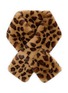 首图 –点击放大 - FJOLLA - Leopard Fur Scarf
