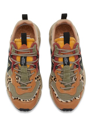 细节 - 点击放大 - FLOWER MOUNTAIN - Lenzan Uni Low Top Suede Women's Sneakers