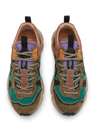 细节 - 点击放大 - FLOWER MOUNTAIN - Lenzan Uni Low Top Suede Women's Sneakers