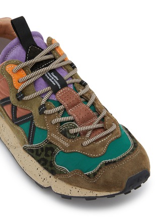 细节 - 点击放大 - FLOWER MOUNTAIN - Lenzan Uni Low Top Suede Women's Sneakers
