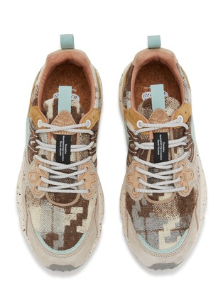 细节 - 点击放大 - FLOWER MOUNTAIN - Yamano 3 Low Top Suede Women's Sneakers