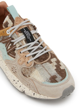 细节 - 点击放大 - FLOWER MOUNTAIN - Yamano 3 Low Top Suede Women's Sneakers