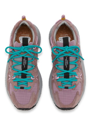 细节 - 点击放大 - FLOWER MOUNTAIN - Yamabushi Uni Low Top Suede Women's Sneakers