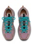 细节 - 点击放大 - FLOWER MOUNTAIN - Yamabushi Uni Low Top Suede Women's Sneakers