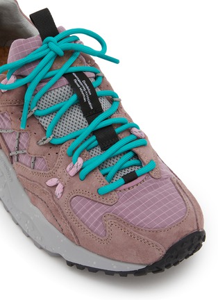 细节 - 点击放大 - FLOWER MOUNTAIN - Yamabushi Uni Low Top Suede Women's Sneakers