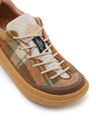 细节 - 点击放大 - FLOWER MOUNTAIN - Fami Uni Low Top Suede Women's Sneakers