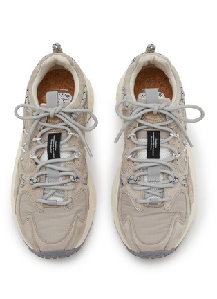 细节 - 点击放大 - FLOWER MOUNTAIN - Yamabushi Uni Low Top Suede Women's Sneakers