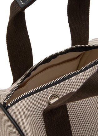 细节 - 点击放大 - RUE DE VERNEUIL - Small Periple Canvas Tote Bag
