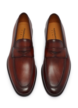 细节 - 点击放大 - MAGNANNI - Dumas Leather Penny Loafers