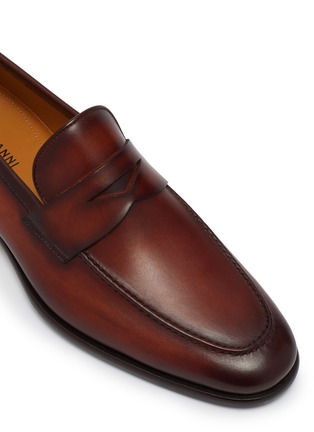 细节 - 点击放大 - MAGNANNI - Dumas Leather Penny Loafers